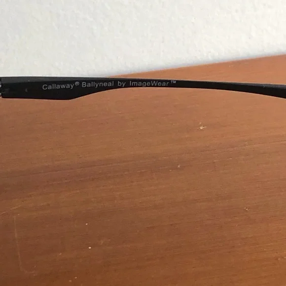 Callaway Black Ballyneal Memory Metal Eyeglass Frames